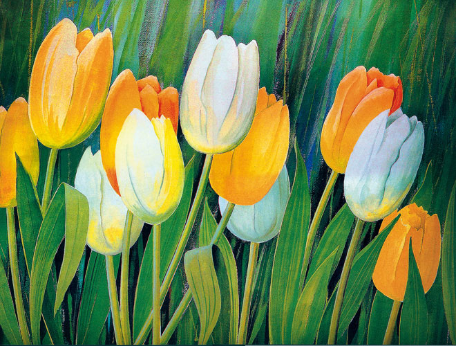 Compatible Floral Jahrriesnge  for tulip lpf04392 