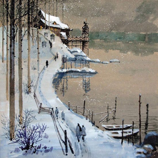 Compatible Paysage Jahrriesnge  for winter lpf08219 