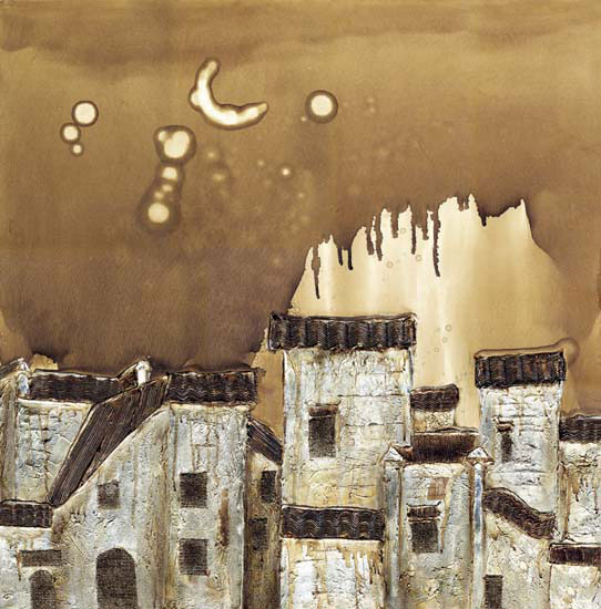 Compatible Paysage Jahrriesnge  for old village lpf08473 