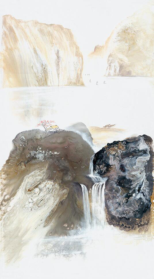 Compatible Paysage JAHRRIESNGE  for waterfall lpf09565 