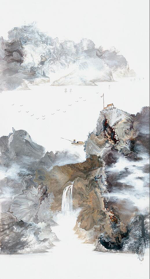 Compatible Paysage JAHRRIESNGE  for waterfall lpf09566 