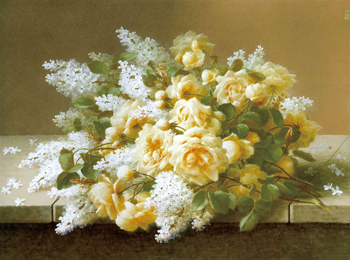 Compatible Nature morte Jahrriesnge  for flowers lpf13397 