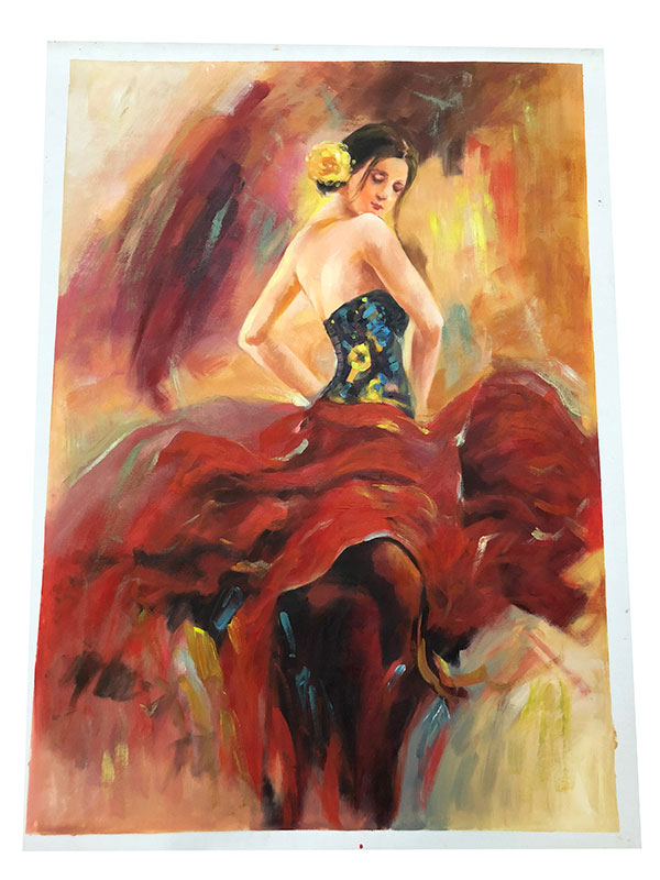 Compatible Peinture à l'huile Jahrriesnge  for beauty-lpg0052 