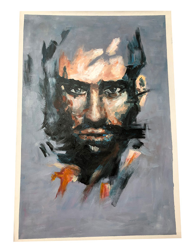 Compatible Peinture à l'huile Jahrriesnge  for man-lpg0055 