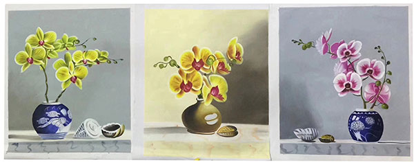 Compatible Peinture à l'huile Jahrriesnge  for fruit-lpg414 