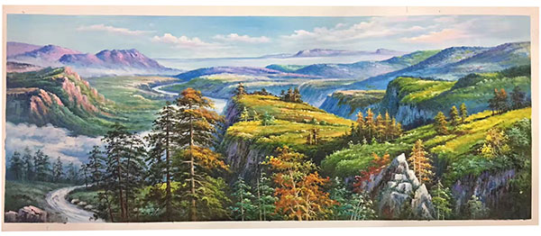 Compatible Paysage Jahrriesnge  for mountain-lpg1167 