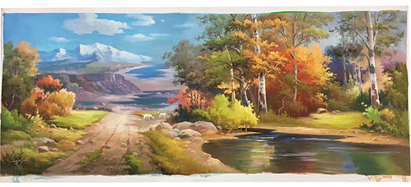 Compatible Paysage JAHRRIESNGE  for trees-lpg1176 