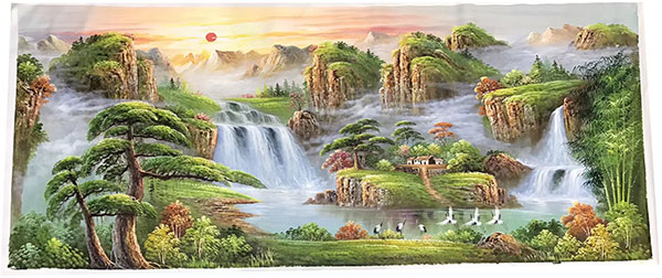 Compatible Paysage JAHRRIESNGE  for waterfall-lpg1196 