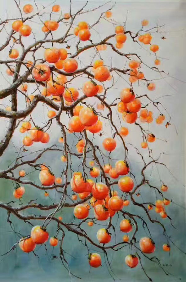 Compatible Nature morte Jahrriesnge  for persimmon-lpg1266 