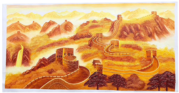 Compatible Paysage JAHRRIESNGE  for The-Great-Wall-lpg1835 