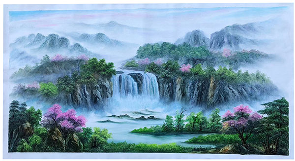 Compatible Paysage JAHRRIESNGE  for waterfall-lpg1838 