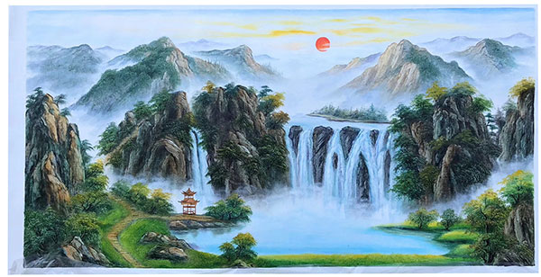 Compatible Paysage JAHRRIESNGE  for waterfall-lpg1842 