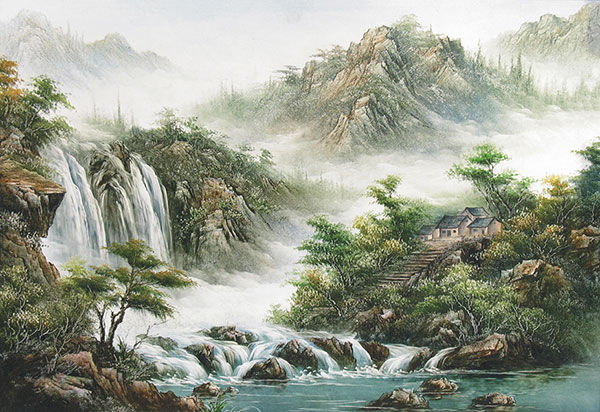 Compatible Paysage Jahrriesnge  for waterfall lpg2393 