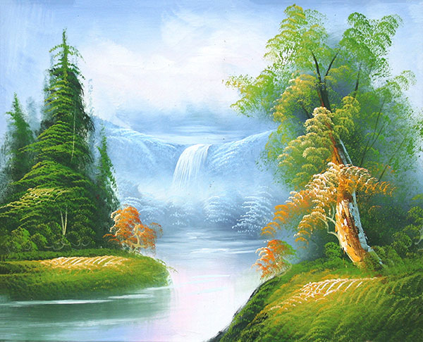 Compatible Paysage Jahrriesnge  for waterfall lpg2396 